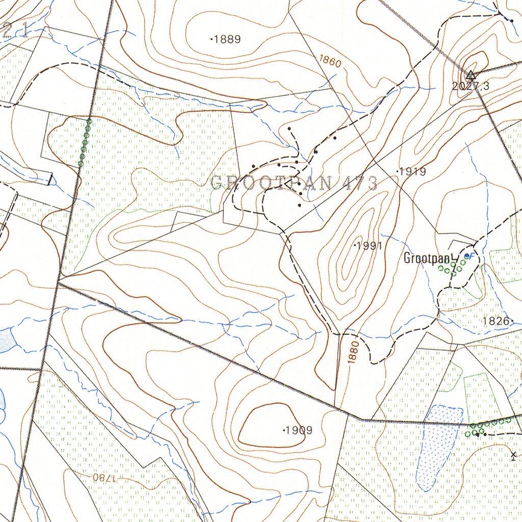 2829AB GROOTHOEK Map by Chief Directorate: National Geo-spatial ...