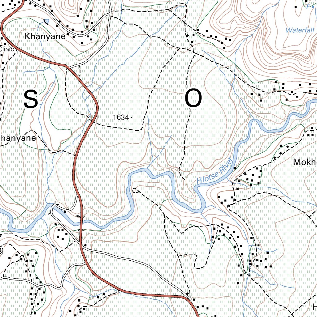 2828CC IONIA Map by Chief Directorate National Geospatial Information
