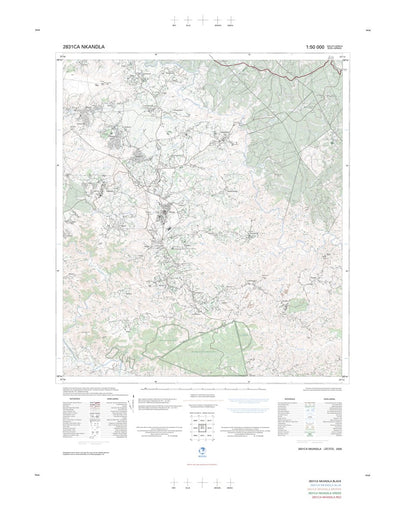 2831CA NKANDLA Map By Chief Directorate National Geo spatial 2831ca-nkandla-map-by-chief-directorate-national-geo-spatial