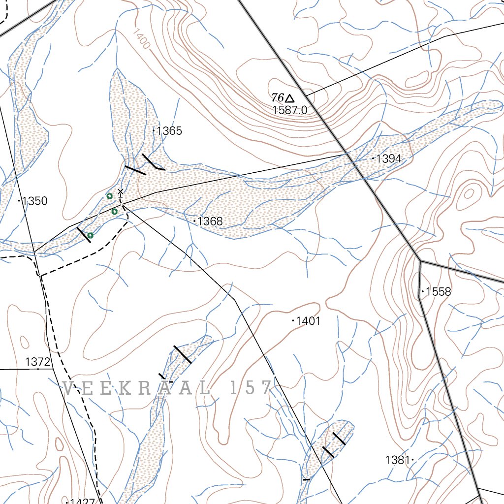 3024CB BURGERVILLE Map by Chief Directorate: National Geo-spatial ...