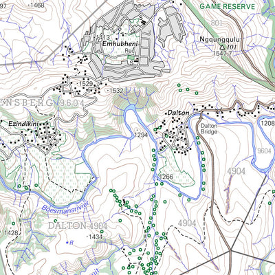 2929BB ESTCOURT Map By Chief Directorate National Geo spatial 2929bb-estcourt-map-by-chief-directorate-national-geo-spatial