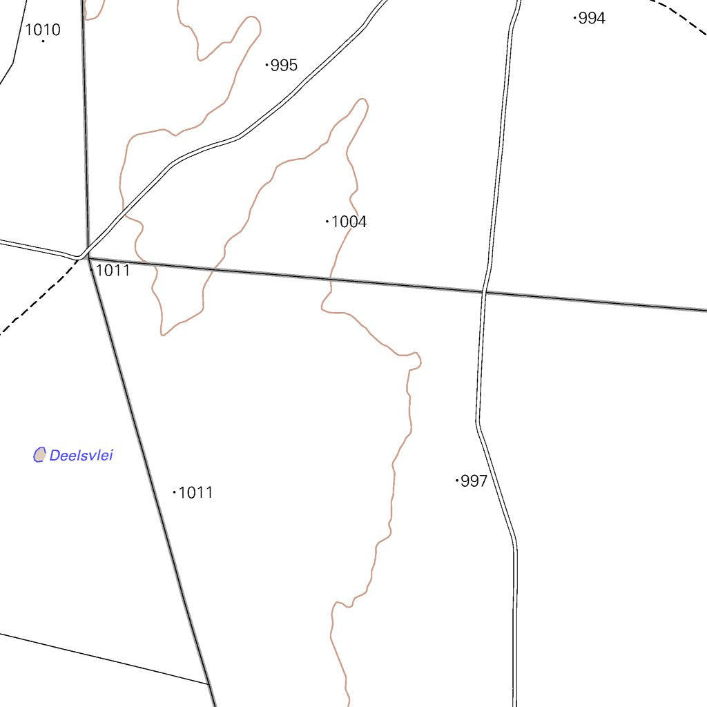 3018BA NORABEES Map by Chief Directorate: National Geo-spatial ...