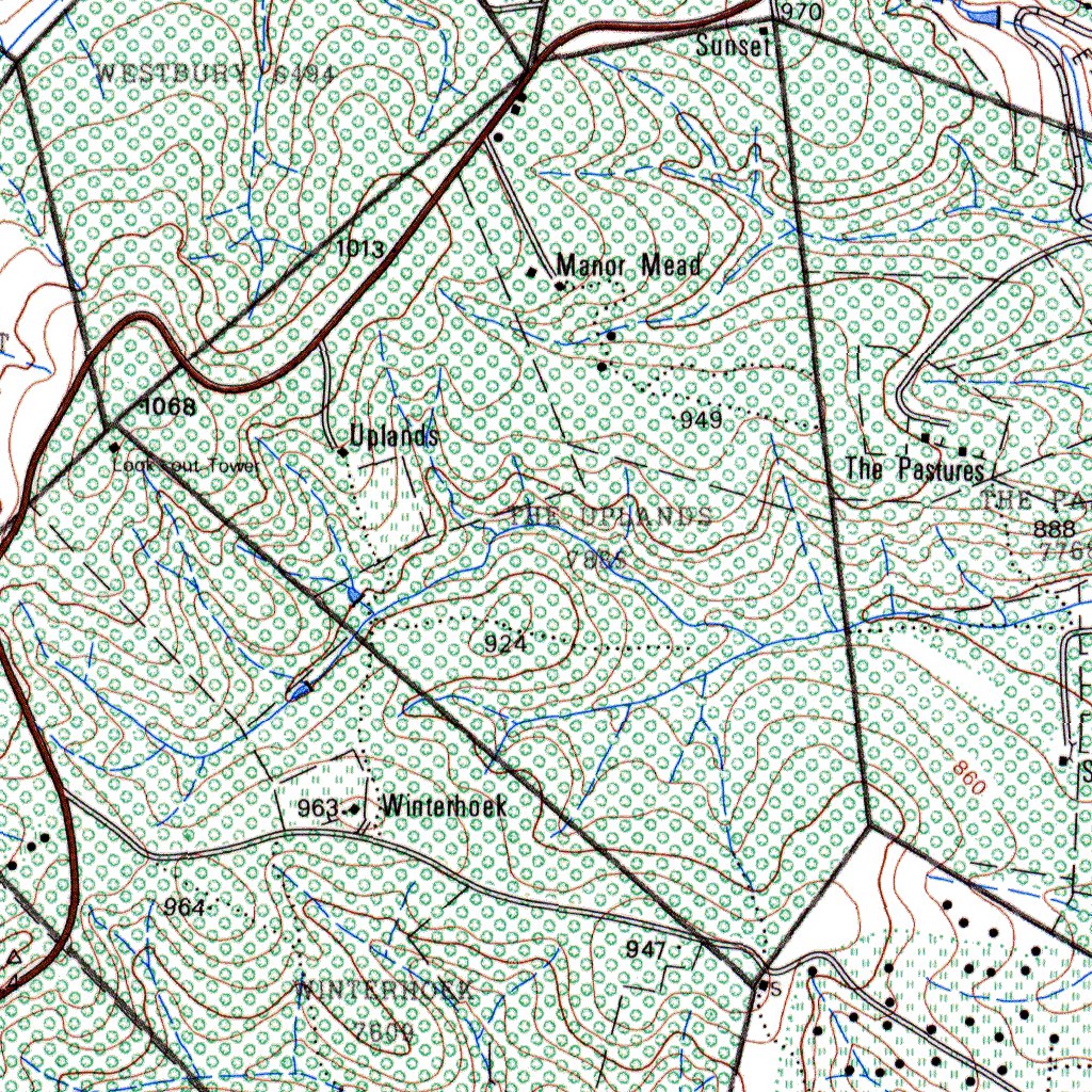3029DB HARDING (3rd Edition) Map by Chief Directorate: National Geo ...