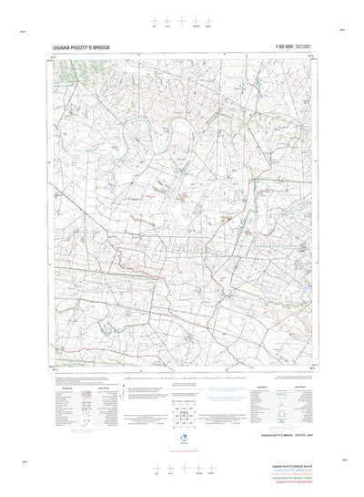 3326AB PIGOTTS BRIDGE (4th Edition)
