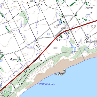 3327AC, CA FISH RIVER MOUTH