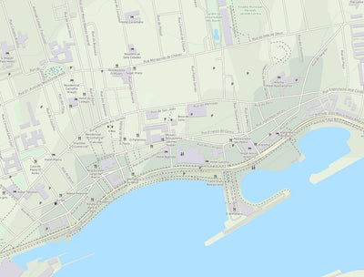 São Miguel Tourist Street Map (West)