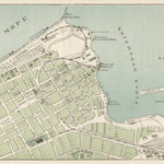 Batum (Батумъ, ბათუმი, Batumi) town plan, 1914