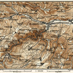 Blankenburg environs map, 1887