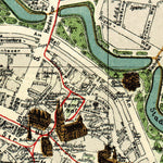 Bremen city map, about 1912