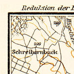 Müllheim environs map, 1905