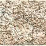 Schandau environs, Lower Saxony. Elbe River from Pirna to Tetschen (Děčín), 1906