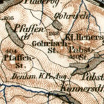 Schandau environs, Lower Saxony. Elbe River from Pirna to Tetschen (Děčín), 1906