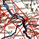 Maps of the Upper Rhine, 1905