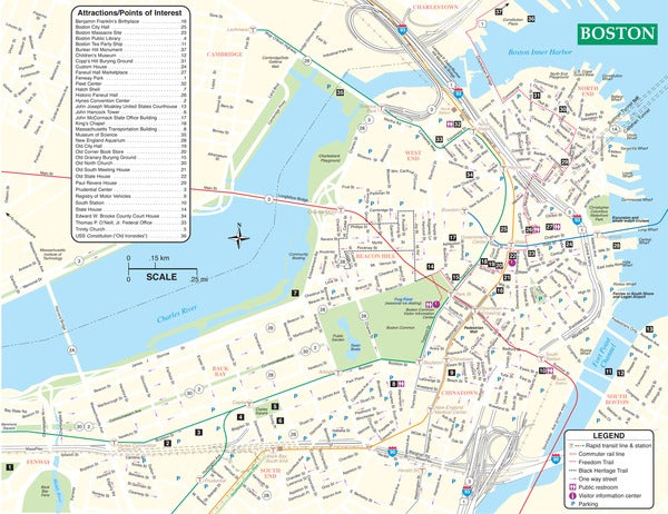 Boston Chowder Map Boston Bundle Map by Avenza Systems Inc. | Avenza Maps