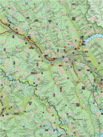 Map38 Banff - Southern Alberta