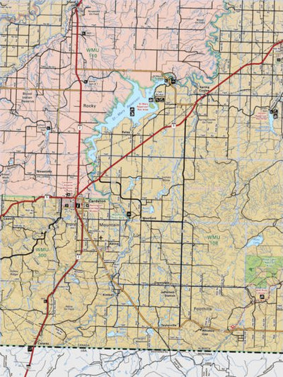 Map03 Cardston - Southern Alberta