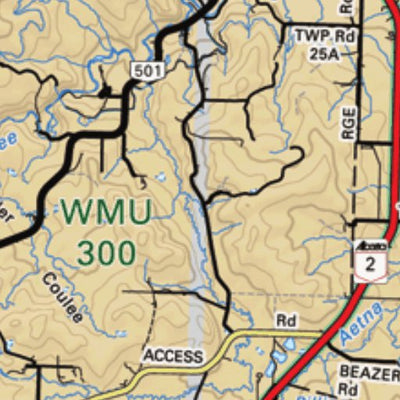 Map03 Cardston - Southern Alberta