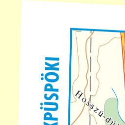 Apc és környéke turista- biciklis térkép