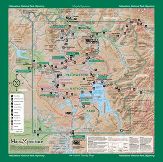 West Yellowstone Snowmobile Map (South Half) by MontanaGPS | Avenza Maps