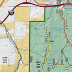 Fishlake NF Travel Map Richfield-Fremont River RDs Front 2016