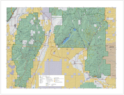 Fishlake NF Travel Map Richfield-Fremont River RDs Back 2016