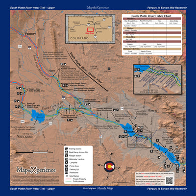 South Platte River Map Bundle - Fish Colorado