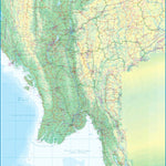 Myanmar (Burma) 1:1,350,000 - ITMB