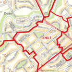 XYZ Postcode Sector Map - (C6) - Edinburgh City Centre
