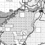 Caribou-Targhee NF Ashton/Island Park RD Over Snow Vehicle Use Map 2016/17