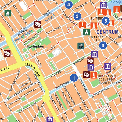 Den Haag Free Map