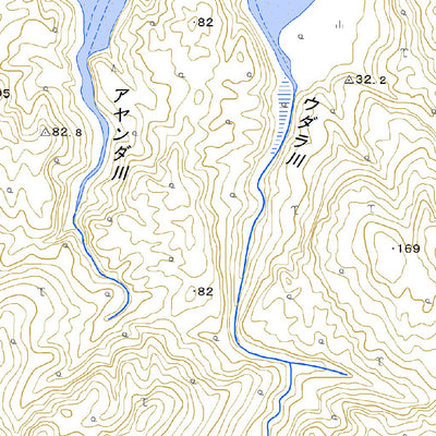 362335 舟浮（ふなうき Funauki）, 地形図