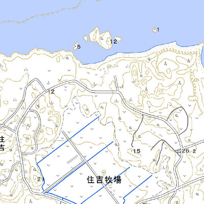 362356 鳩間島（はとまじま Hatomajima）, 地形図