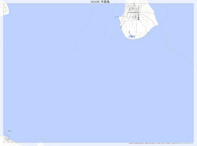 362430 竹富島（たけとみじま Taketomijima）, 地形図