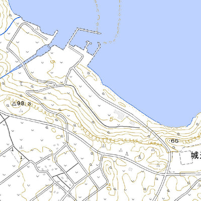 372513 福北（ふくきた Fukukita）, 地形図