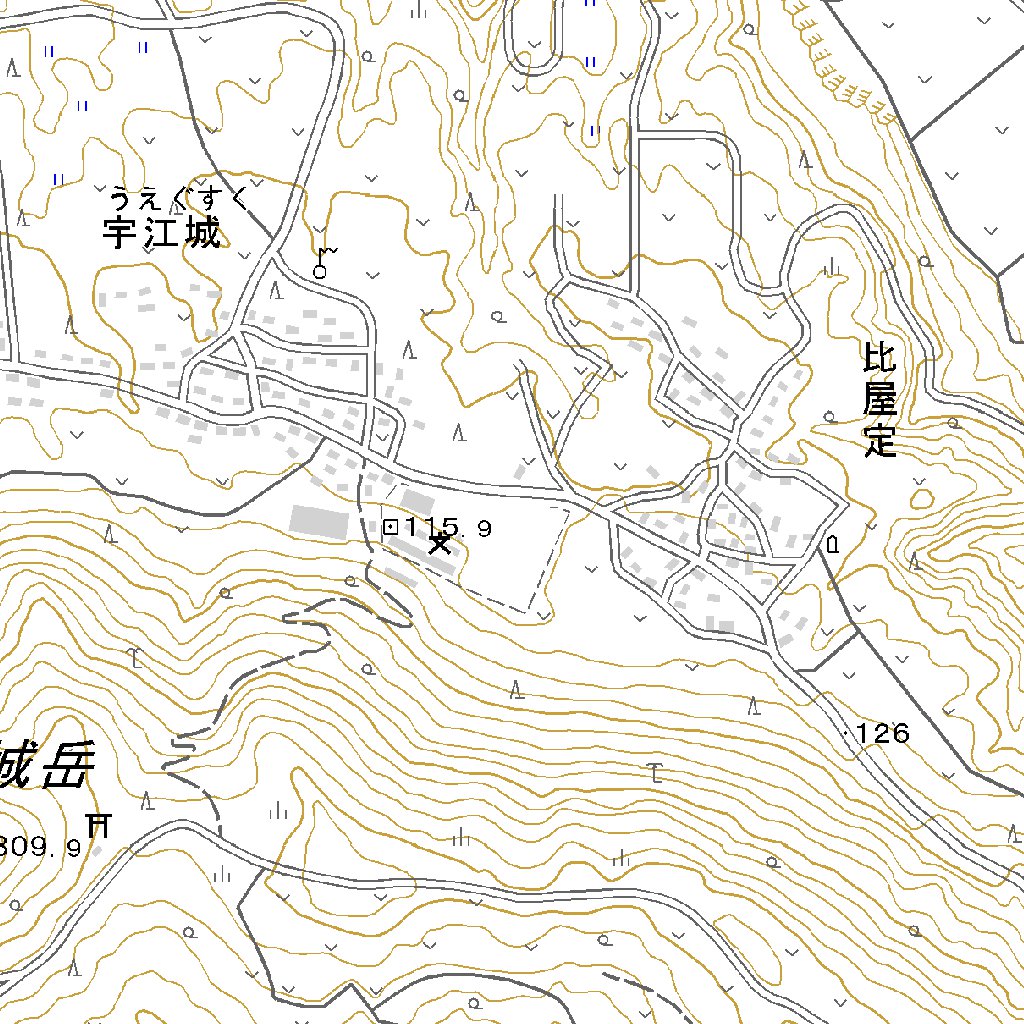 392646 久米島（くめじま Kumejima）, 地形図 Map by Pacific Spatial