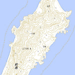 392723 渡嘉敷（とかしき Tokashiki）, 地形図