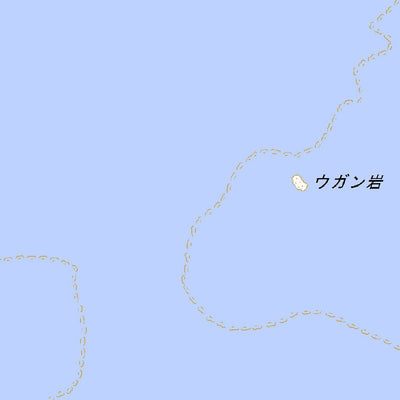 392727 津堅（つけん Tsuken）, 地形図