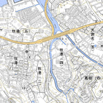 392735 大謝名（おおじゃな Ojana）, 地形図