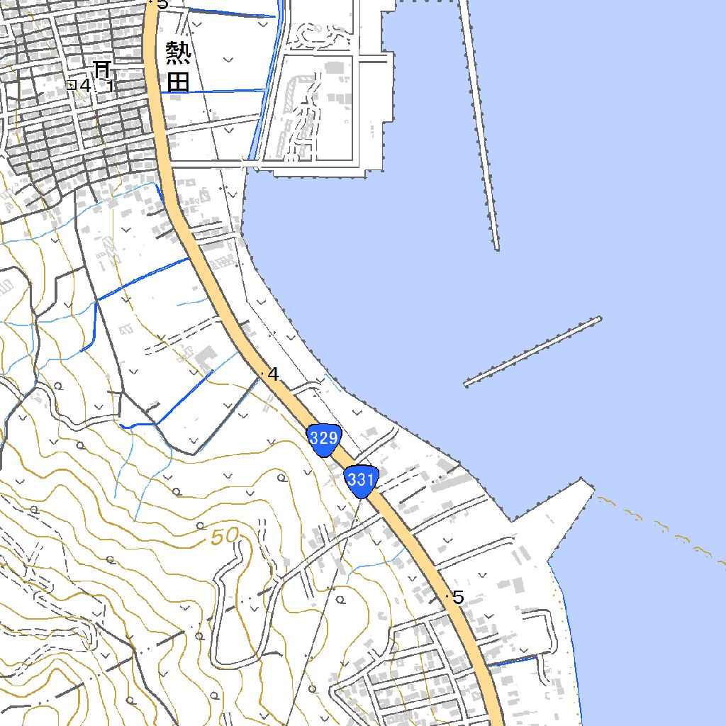 392736 沖縄市南部（おきなわしなんぶ Okinawashinambu）, 地形図 Map 