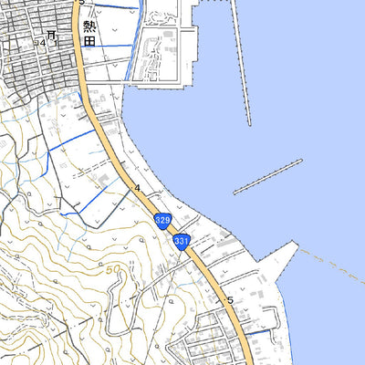 392736 沖縄市南部（おきなわしなんぶ Okinawashinambu）, 地形図