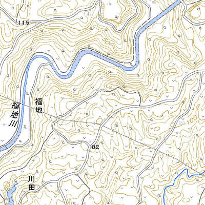 392871 国頭平良（くにがみたいら Kunigamitaira）, 地形図