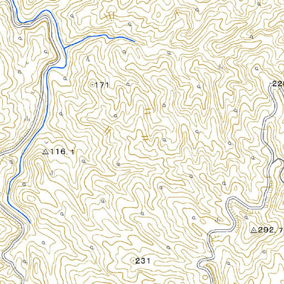402812 楚洲（そす Sosu）, 地形図