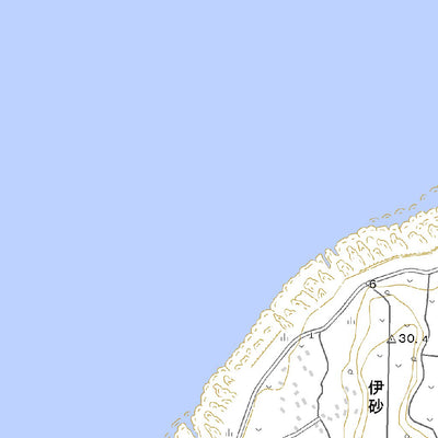 422947 喜界島北部（きかいしまほくぶ Kikaishimahokubu）, 地形図
