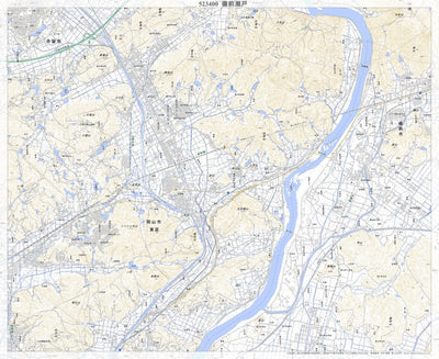 523400 備前瀬戸（びぜんせと Bizenseto）, 地形図