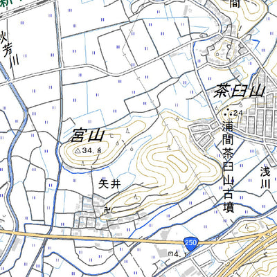 523400 備前瀬戸（びぜんせと Bizenseto）, 地形図