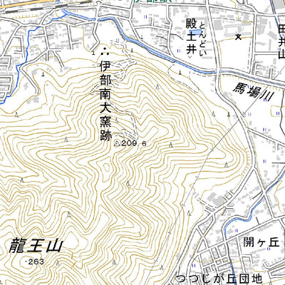 523401 片上（かたかみ Katakami）, 地形図