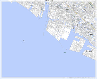 523406 高砂（たかさご Takasago）, 地形図