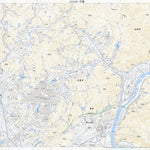 523410 万富（まんとみ Mantomi）, 地形図