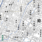 523415 姫路南部（ひめじなんぶ Himejinambu）, 地形図