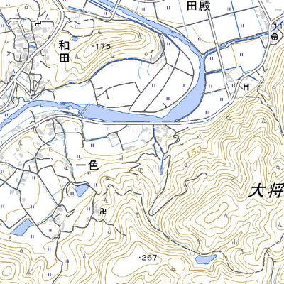 523441 真加部（まかべ Makabe）, 地形図